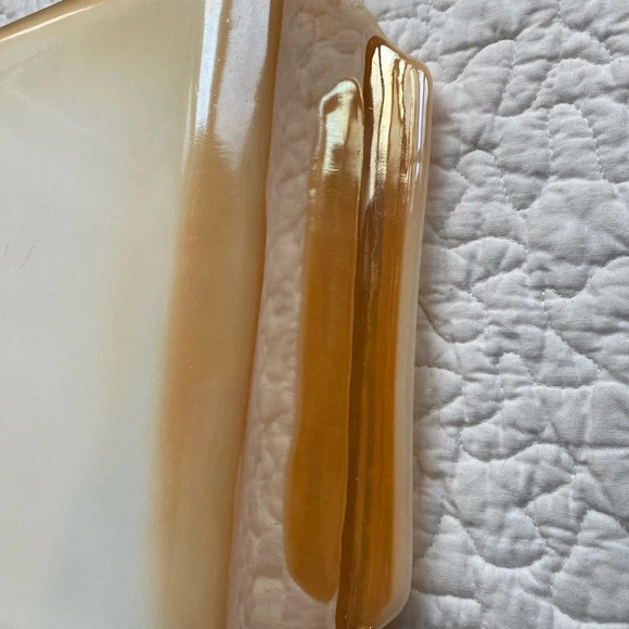 Anchor Hocking Ovenware Square Baking Dish 8"x 8" x 2.25" Peach Baking Pan - Picture 5 of 7